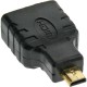 InLine® HDMI Adaptateur, HDMI A Buchse auf HDMI D Stecker, verorete Kontakte