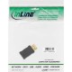 Adaptateur HDMI, InLine®, prise HDMI sur Mini prise HDMI femelle, contacts dorés