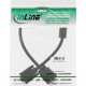 Rallonge S-VGA, InLine®, 15 broches HD mâle/fem., noir, 0,3m