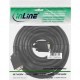 Rallonge S-VGA, InLine®, 15 broches HD mâle/fem., noir, 15m