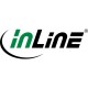 InLine® DVI-D Câble, digital 24+1 Stecker / Stecker, Dual Link, blanc / or, 2m