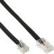 Câble téléphone InLine®, RJ45 vers RJ12 Mâle / Mâle, 6 fils, 3m