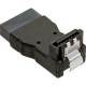 Adaptateur SATA prise/prise femelle, InLine®, anguleux vers bas, pour Adaptateur