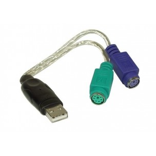 InLine® USB vers PS/2 convertisseur