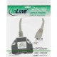 Cat.5e / Adaptateur ISDN  T (reproductrice port) RJ45 mâle  à 2x RJ45 Bu, 15cm, InLine®