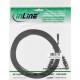 InLine® PatchCâble flach, U/UTP, Cat.6, noir, 1m