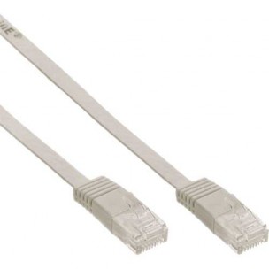 Câble patch réseau RJ45 plat InLine®