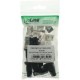 InLine® Crimpstecker RJ45 geschirmt, mit Knickschutz und Einfädelhilfe, 10er Lot, noir