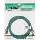 Câble patch, S-STP/PIMF, Cat.6, vert, 5m, InLine®