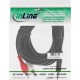 Câble Cinch/jack, InLine®, 2x Cinch mâle  à 3,5mm jack mâle  0,5m