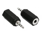 Adaptateur audio, InLine®, 2,5mm prise - 3,5mm prise femelle, Stéréo