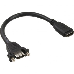 Adaptateur HDMI InLine®kabel zum Einbau