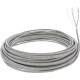 InLine® Telephone cable 4-wire, solid, 2x2x0,6mm, shielded, 25m