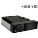 HDD racks mobile, FANTEC MR-2535DUAL noir, SATA, 2.5" & 3.5" SATA HDD hotplug